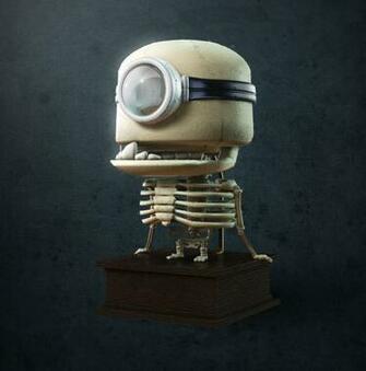 Evil Minion Skeleton Despicable Me Wallpaper Desktop Background