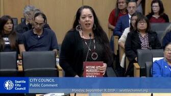 Seattle Leaders Approve Resolution For Missing And Murdered