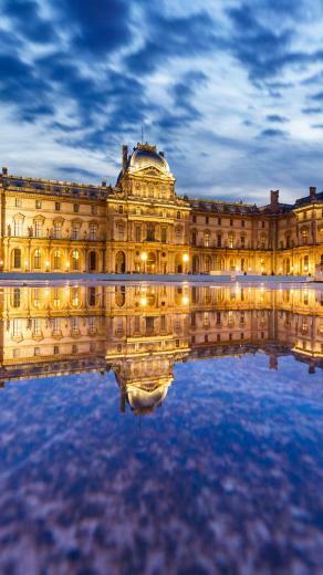 Man Made The Louvre Wallpaper Id
