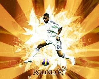 Colorful Robinho Wallpaper