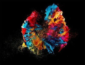 Slow Motion Colorful HD Wallpaper Image Nice