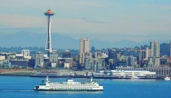 Seattle Skyline From West