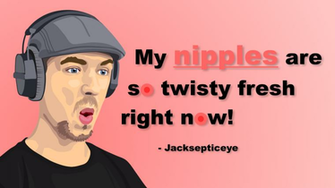Jacksepticeye Quote Happy Wheels Style By Yorrit