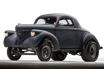 Gasser Drag Race Racing Hot Rod Rods Custom Vintage Retro Wallpaper