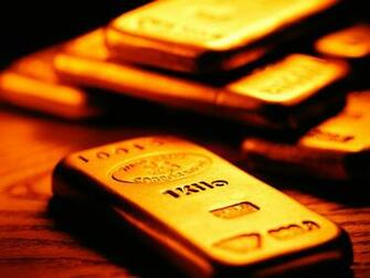 Gold Bars Drawing Wallpaper