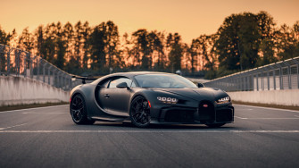 Wallpaper 4k Black Bugatti Chiron Pur Sport