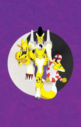 Renamon Digimon Tamers Wallpaper iPhone Basteln Mit