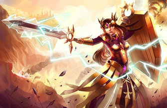 League Of Legends Leona By Destineknight
