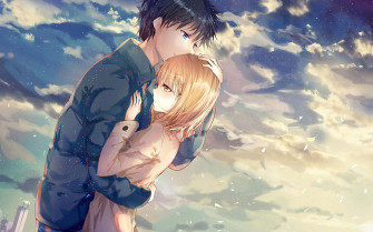 Aesthetic Couple Anime Wallpaper
