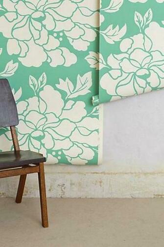 Anthropologie Paeonia Wallpaper Home Decor