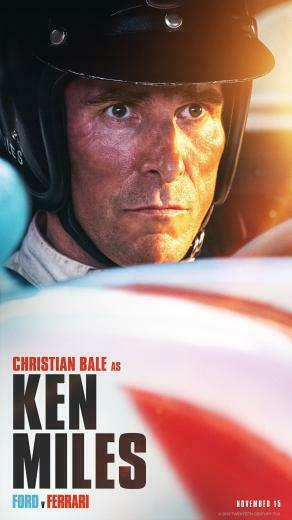 Christian Bale As Ken Miles In Ford V Ferrari Looks Hauntingly
