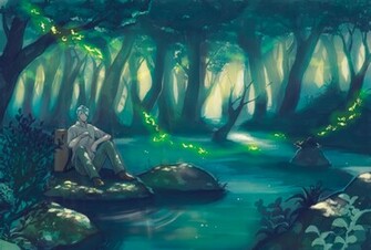Ginko Mushishi HD Wallpaper
