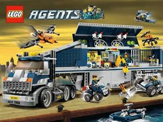 Lego Agents Desktop Wallpaper For HD Widescreen And Mobile