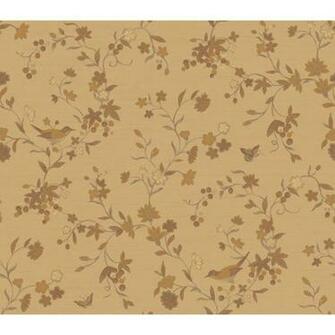 Shop Allen Roth Yellow Strippable Prepasted Classic Wallpaper At