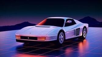 Ferrari Testarossa HD Wallpaper Background Image