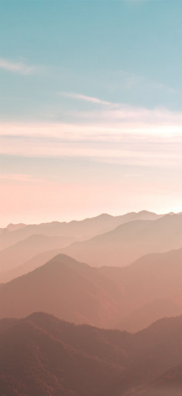 Early Morning Mountains Scenery iPhone Wallpaper