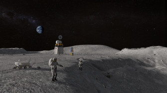 Sending American Astronauts To Moon In Nasa Accepts The