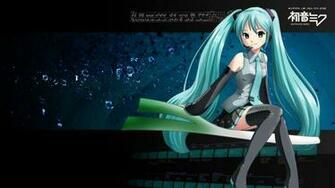 Wallpaper Miku Hatsune
