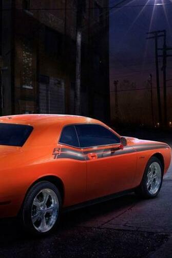 HD Yellow Car Building Apple iPhone Wallpaper Background