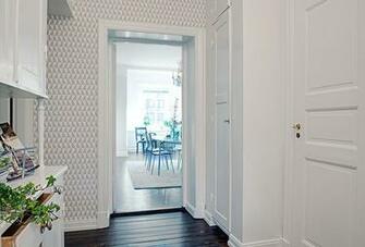 Wallpaper In Hallway Home Inspirati