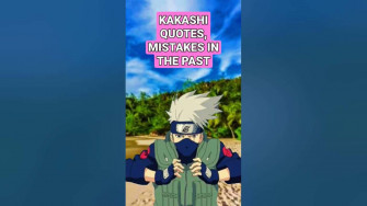 Motivational Kakashi Quotes Wallpaper