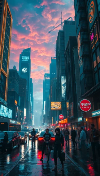 Best Cyberpunk City Wallpaper