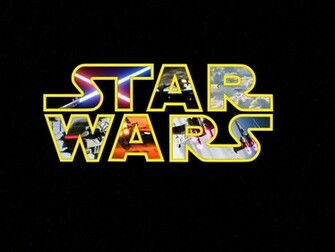 Star Wars Logo Wallpaper HD Black And White Lego