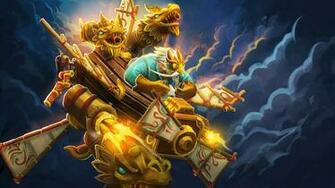Gyrocopter Dota Game Set HD Wallpaper