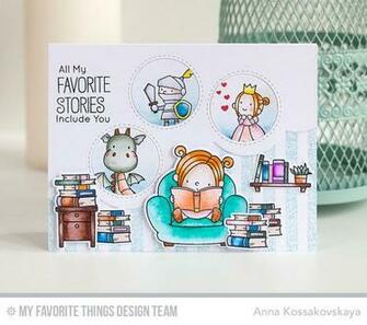 Our Story Stamp Set And Die Namics Magical Dragons
