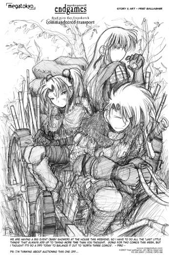 Endgames Commandeered Transport Megatokyo Photo