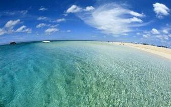 Wallpaper Gulf Water Transparent Sand Coast Beach Sky