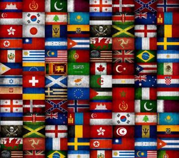World Flag Wallpaper Top Background