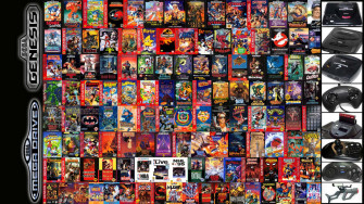 Sega Genesis Megadrive Top Games Wide Wallpaper By Lannytorres On