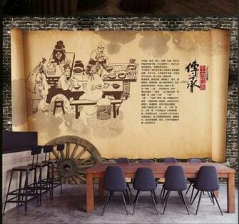 Amazon Wallpaper 3d HD Vintage Beef Ramen Restaurant Dining
