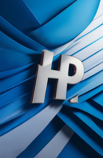 3d Hp Logo Wallpaper