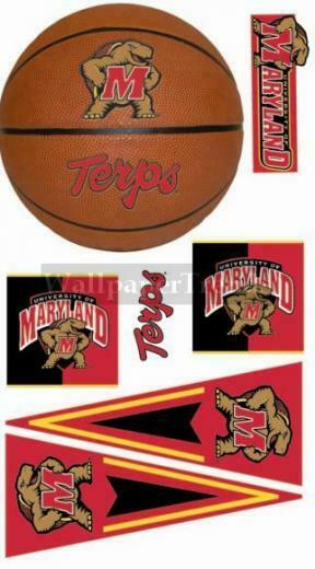 Um University Of Maryland Terapins Wall Decals Removable Stickers