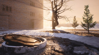 Russian Winter Town In Environments Ue Marketplace