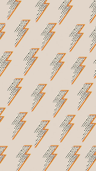 Lightning Bolt Wallpaper Aesthetic iPhone Cute
