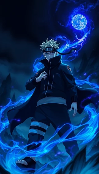 Naruto Dark Phone Wallpaper
