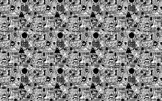 Black And White Art Wallpaper
