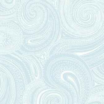 Blue Paisley Swirl Wallpaper Wall Sticker Outlet