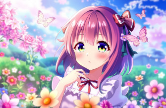 Cute Anime Girls HD Wallpaper
