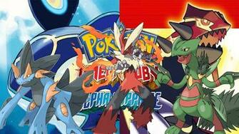 Omega Ruby And Alpha Sapphire Computer Wallpaper Desktop Background