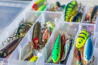 Fishing Lure Wallpaper Set Of Lures