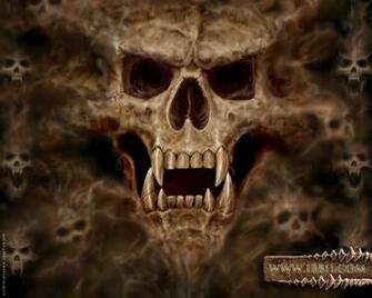 Vampire Skull Wallpaper