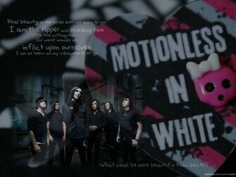 Motionless In White Wallpaper With Lyrics By Cutielou