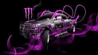 Monster Energy Toyota Tundra Fantasy Plastic Car El