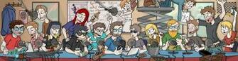 Rooster Teeth Podcast Cast By Toonlancer
