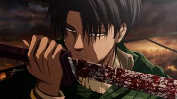 Levi Blood Sword Attack On Titan Wallpaper