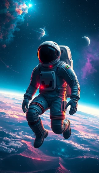 Really Cool Astronaut Wallpaper